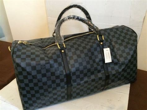 louis vuitton gym bags|Louis Vuitton men's overnight bag.